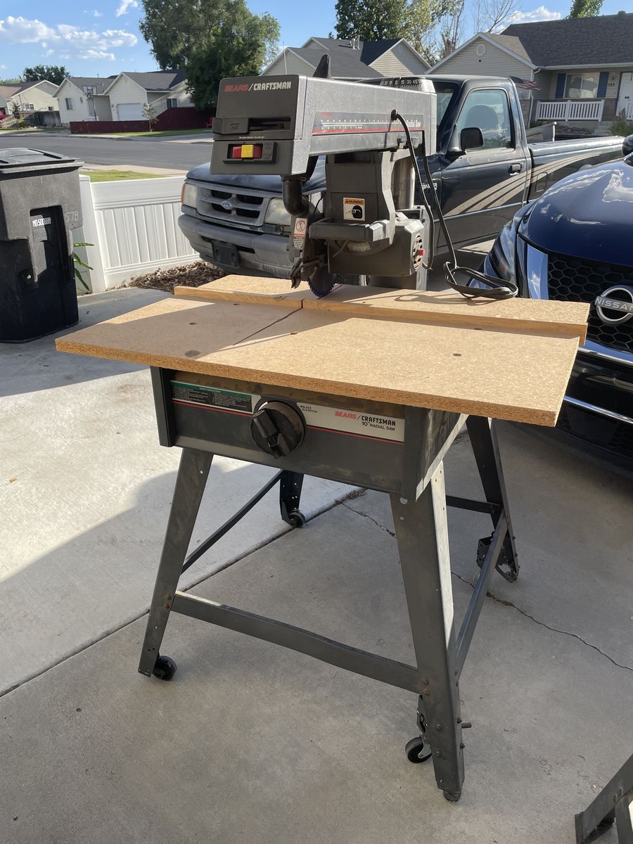 Craftsman 10 Inch Radial Arm Saw