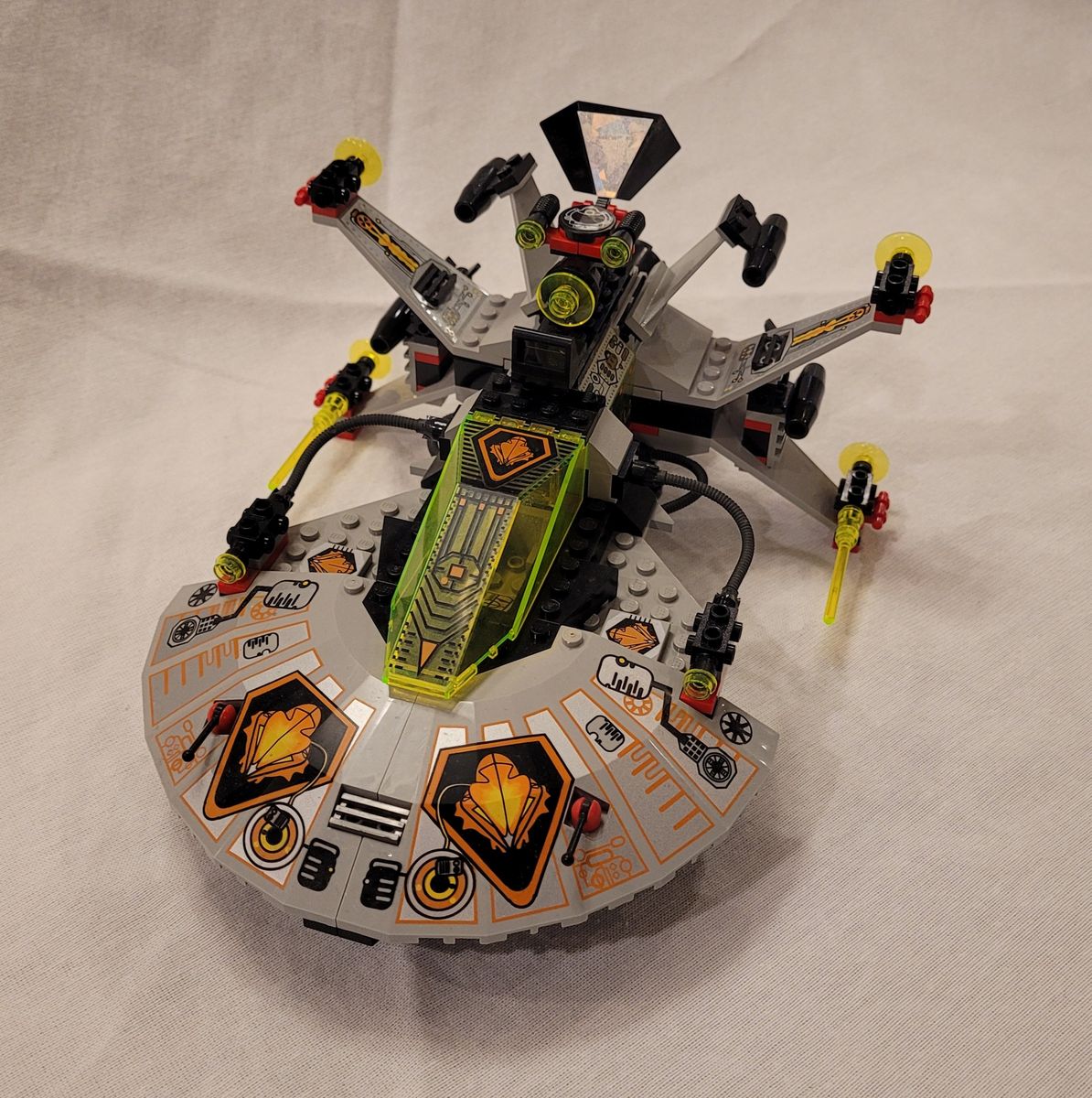 Classic Lego Warp Wing Fighter Spaceship