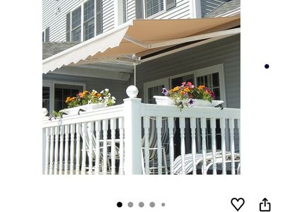 New 12x10’ Diensweek brand manual awning