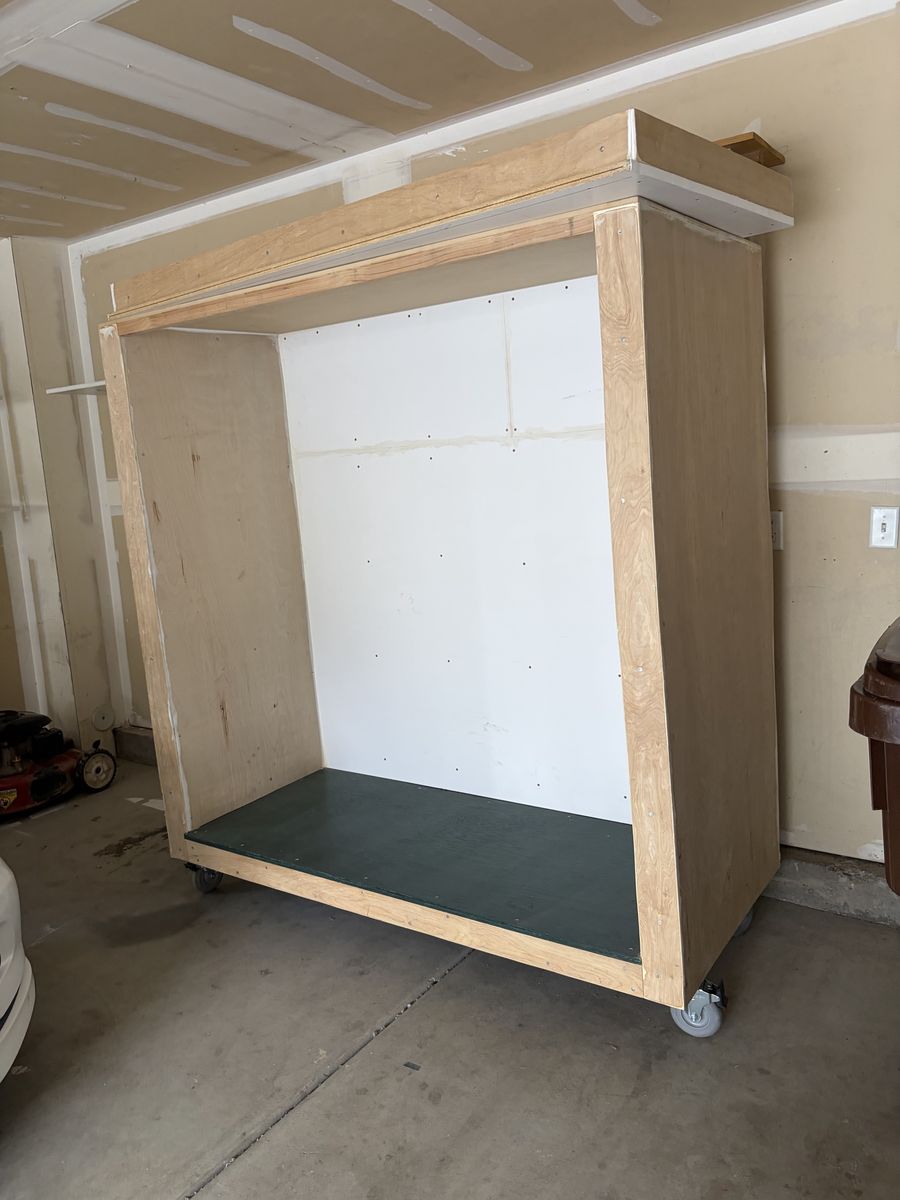 Custom Rolling Display Booth / Photo Booth Frame