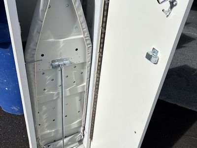 Wall mount ironing board