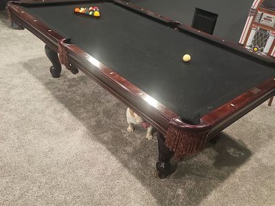 Brunswick 8' Slate Pool Table – Premium Brazilian Slate – $1,600 OBO
