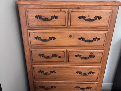 Wood dresser