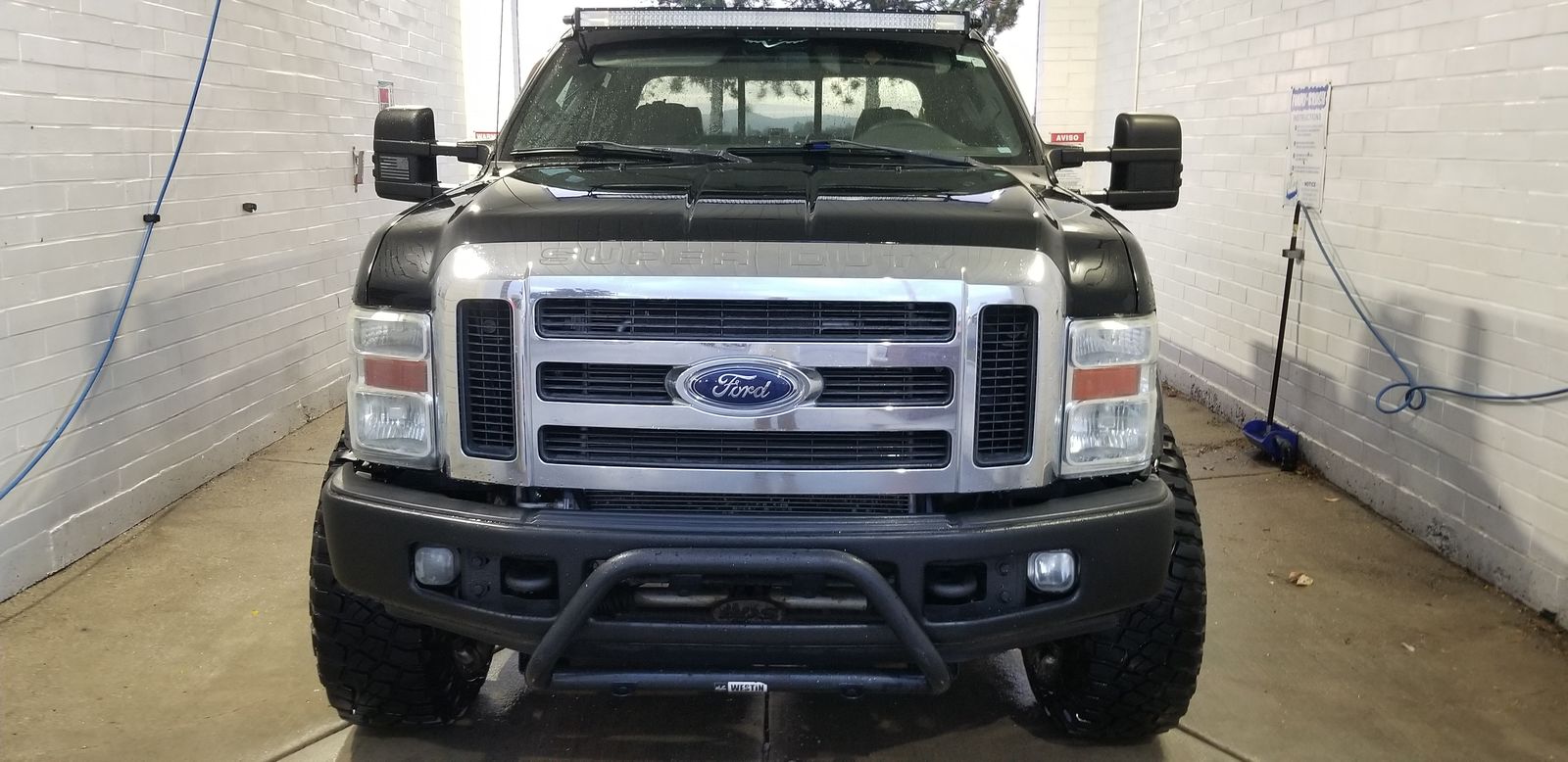 2009 FORD F350 CHROME GRILL