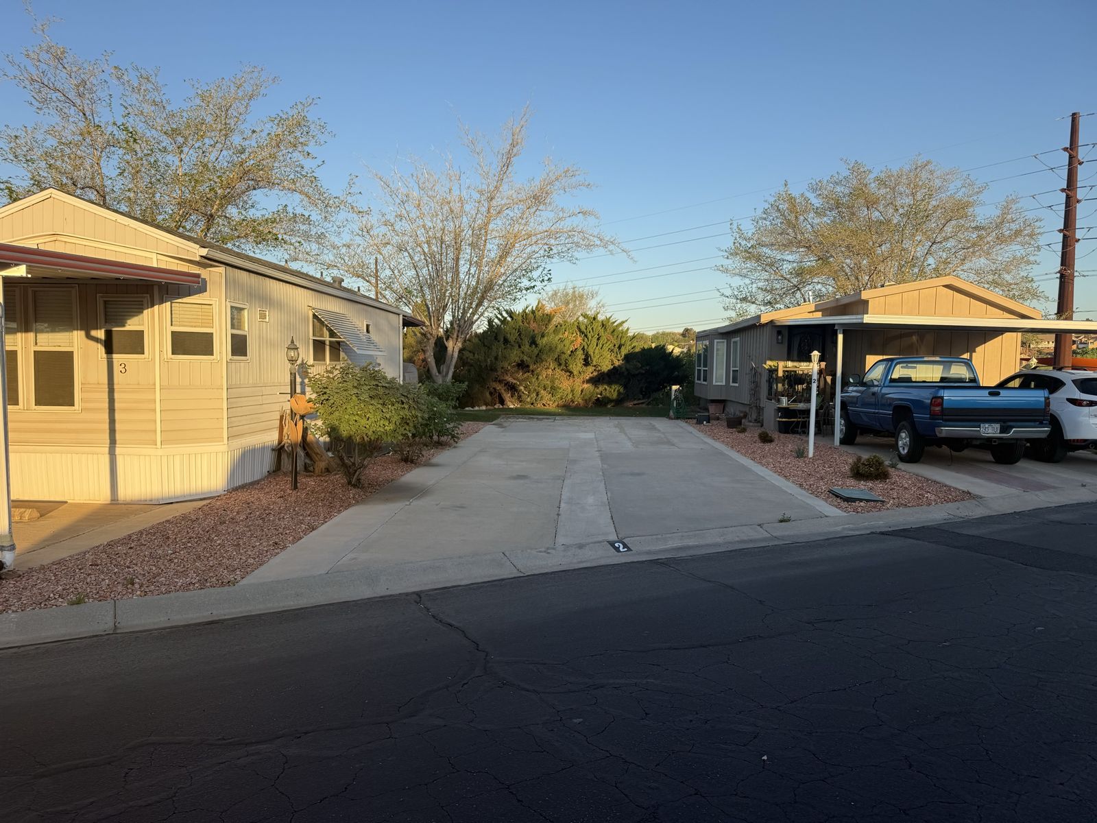 Owned / Vacant Mobile Home Lot - The Palms
