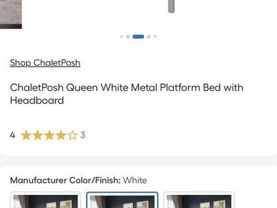 Queen Metal Bed Frame