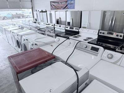 Washer's Dryer's Fridge's Range's Dishwasher's
