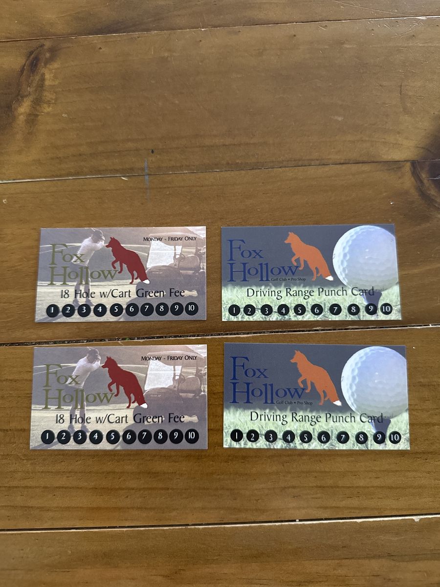 Fox Hollow Punch Passes