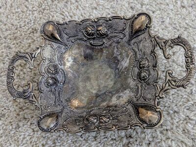 Studio Silversmith Serving Bowl Silver Plate Candy