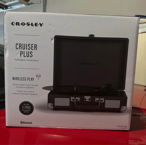 Crosley Cruiser Plus Turntable Portable Bluetooth