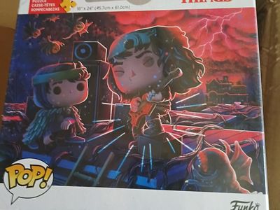 Funko Games Stranger Things 500 Piece Puzzle Netflix Pop Exclusive