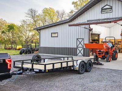 2026 PJ Trailers 7X18 UL 7K UTV/ATV Car Hauler Uti
