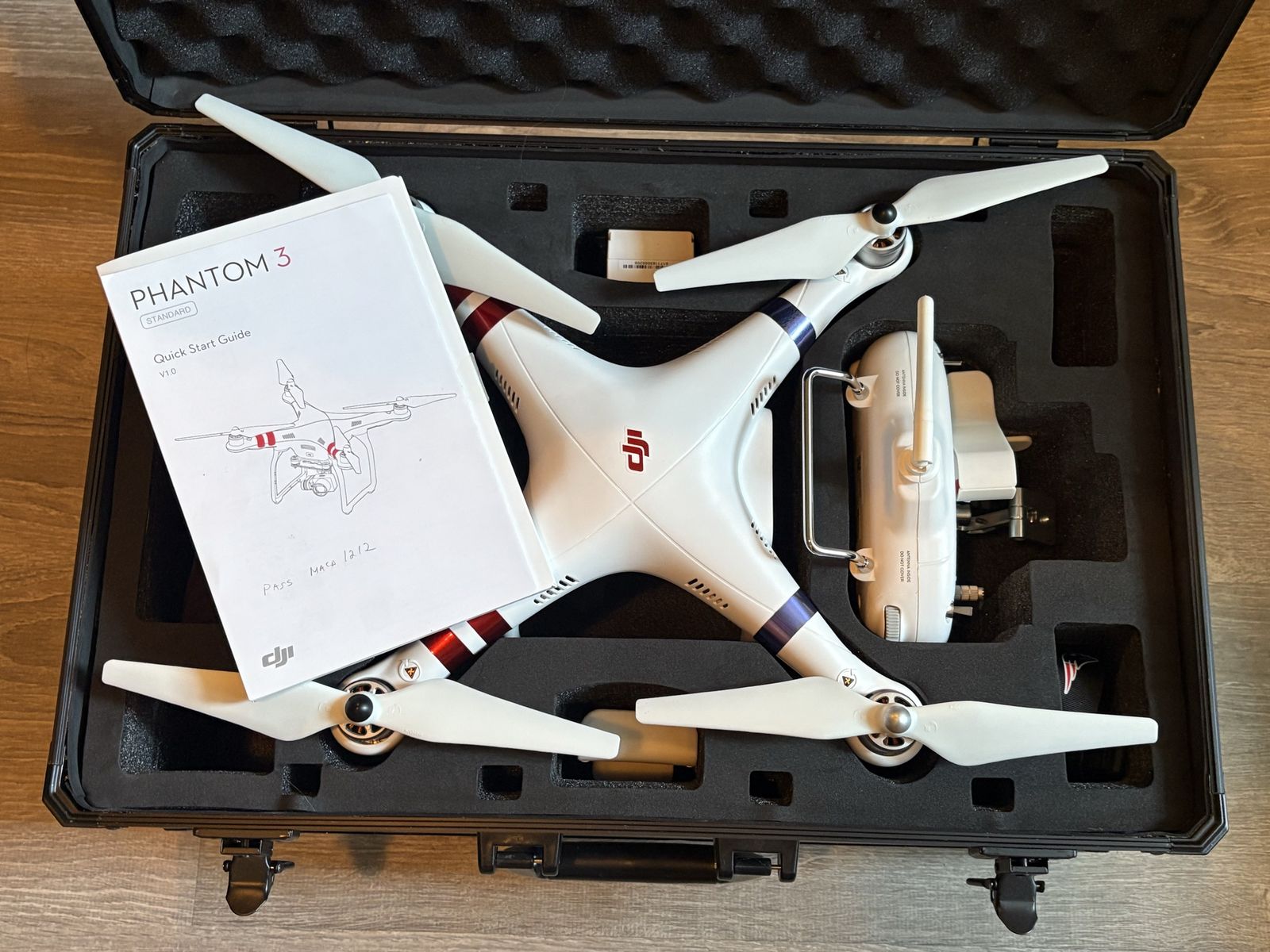 DJI Phantom 3 Drone + Case