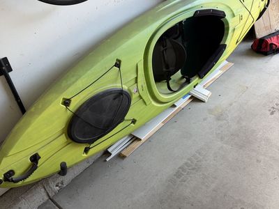 Emotion Kayaks Green Sit-In Kayak with Storage Hatch