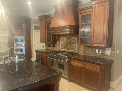 Kitchen cabinets