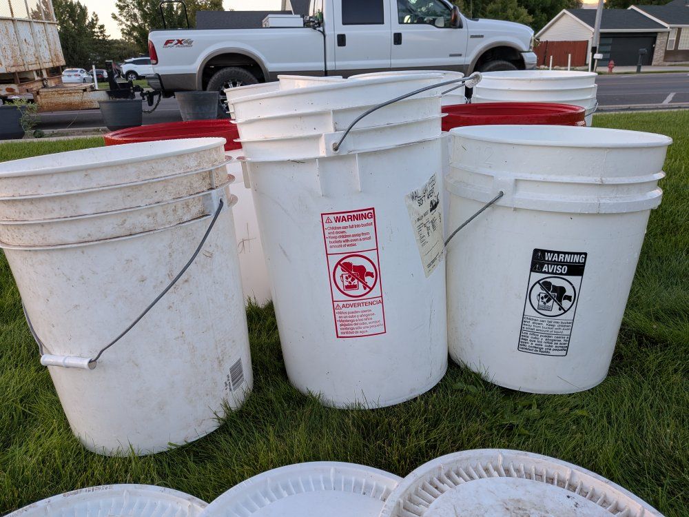 5-Gallon Buckets and Lids