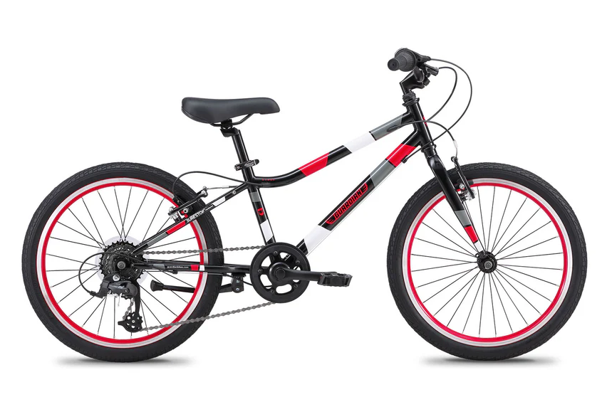 BRAND NEW GUARDIAN Ethos 20" Kids Bike, 6-Speed, SureStop Brakes, Kickstand, Black/Red/White