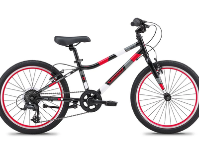 BRAND NEW GUARDIAN Ethos 20" Kids Bike, 6-Speed, SureStop Brakes, Kickstand, Black/Red/White