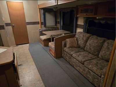 Fifth Wheel Travel Trailer with Slide-Out, Bunk Beds & Kitchen