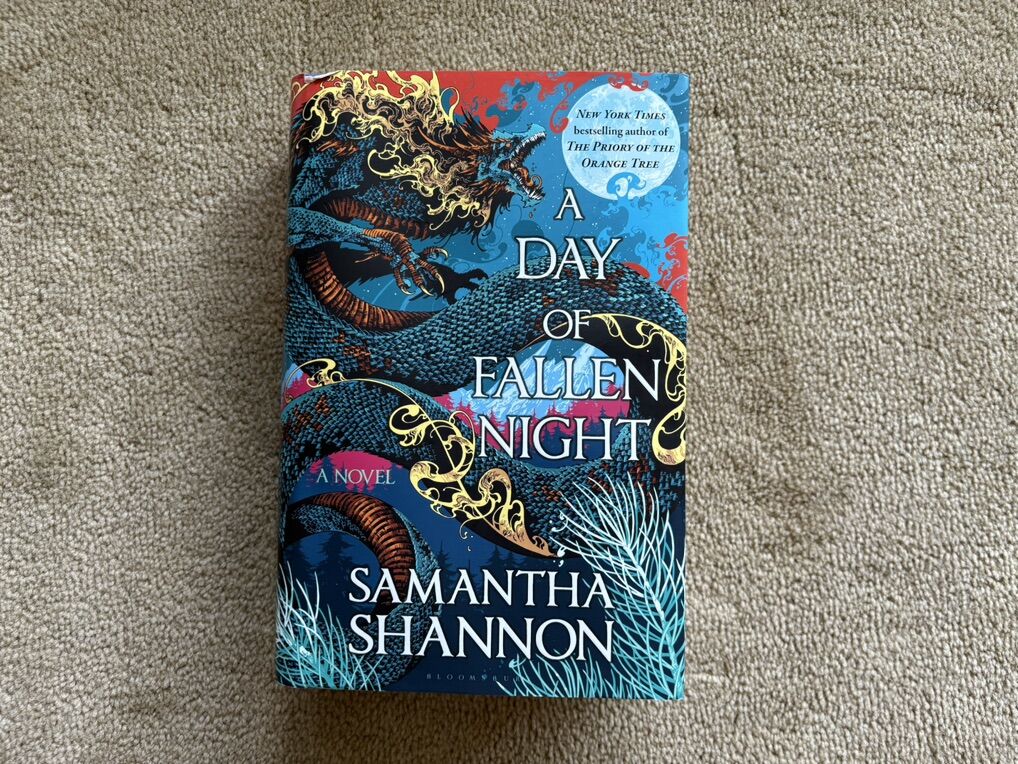 A Day of Fallen Night, by Samantha Shannon (hardcover)