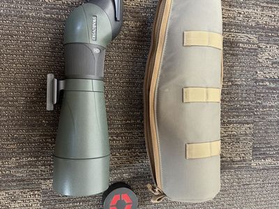 Swarovski STS 80 HD Spotting Scope w/ 20-60x Zoom Eyepiece — Ollin Adapter + Cases Included