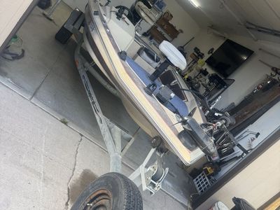 Bullet bass boat with a mercury 150hp 2 stroke outboard