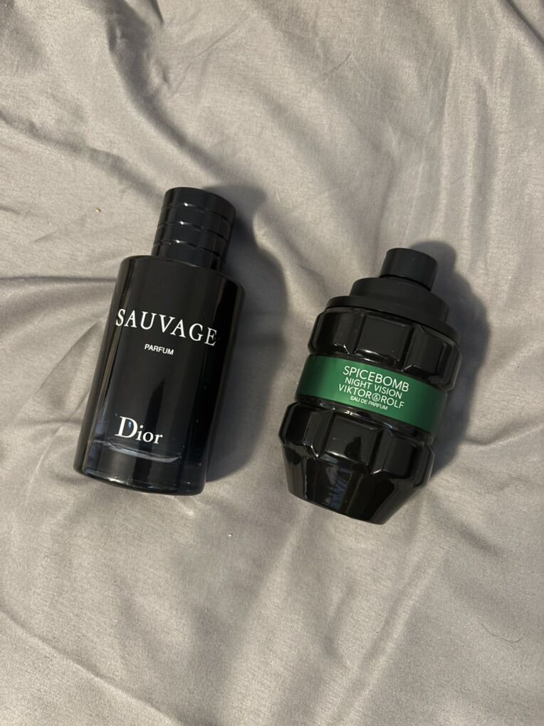 Dior Sauvage/Spicebomb Night Vision Cologne