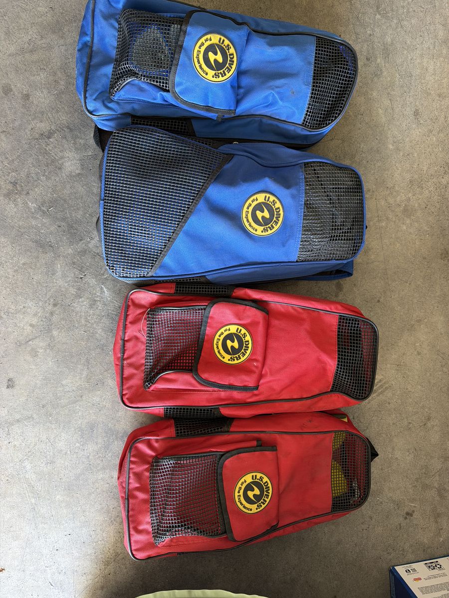 US Divers Flippers And Snorkel