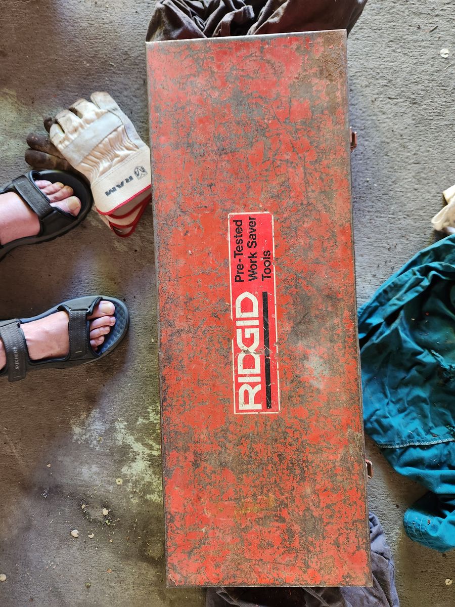 Rigid 700 corded power threader