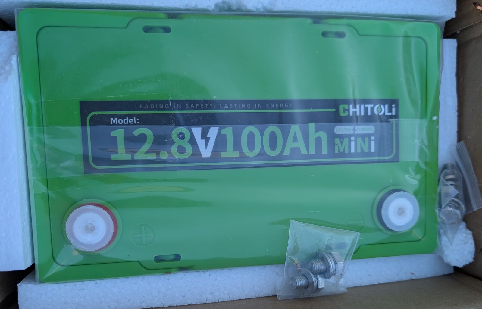Chitoli 12.8V 100 Ah Lithium Ion Battery LI-ON for RV marine