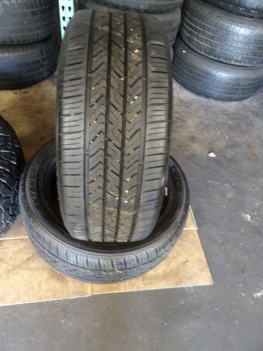 235/50R18 TOYO XTENSA A/S PAIR OF TWO USED TIRES