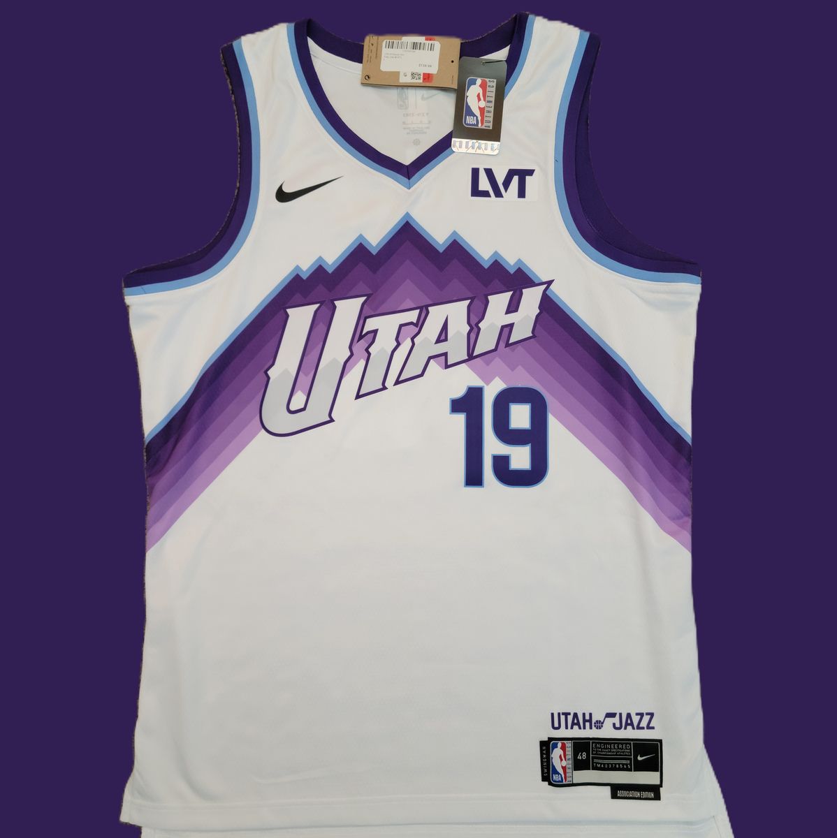 Authentic Utah Jazz Jersey - Bailey