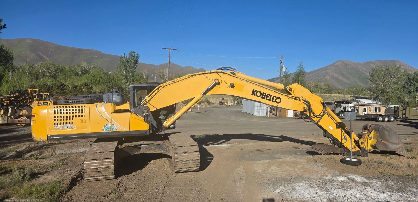 2018 Kobelco SK350 with Thumb