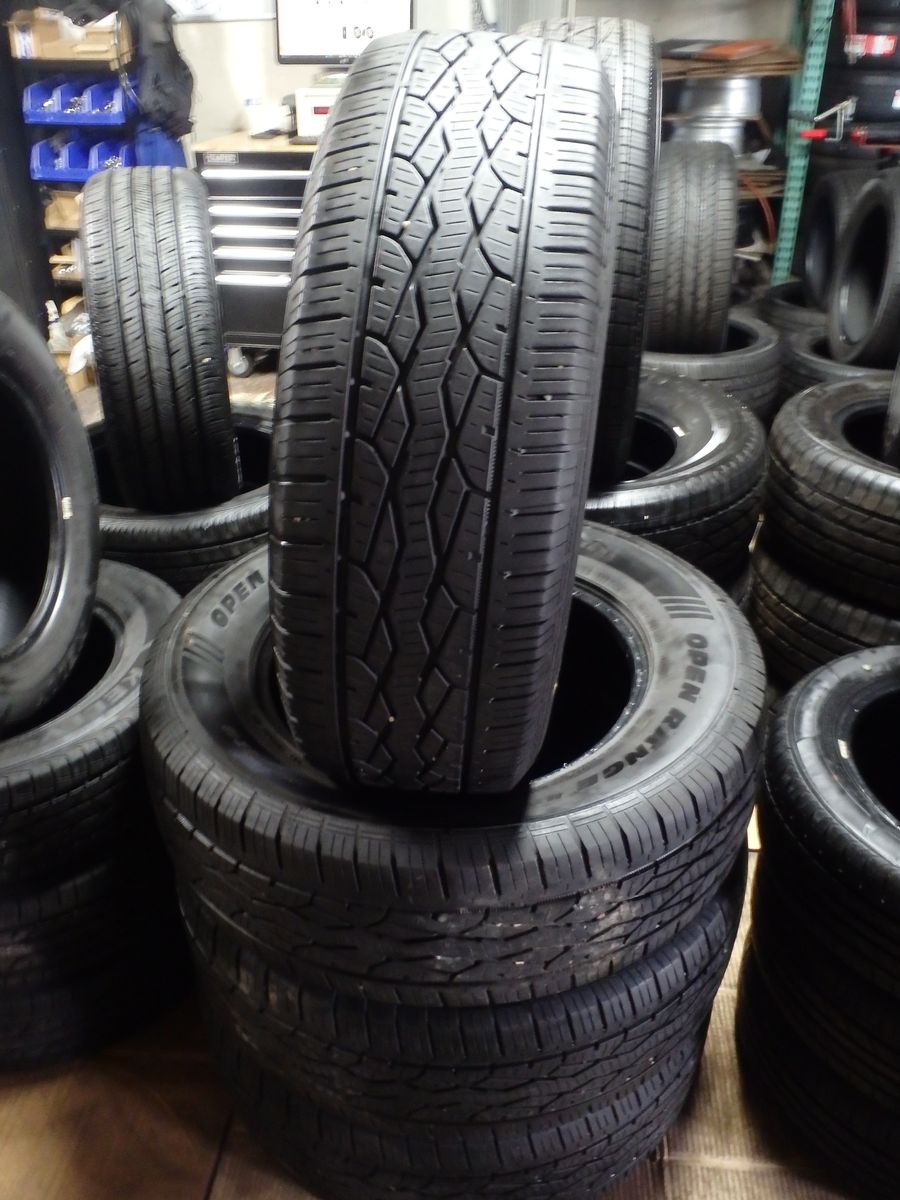 255/65R18 MAZAMA OPEN RANGE HTS SET OF USED TIRES