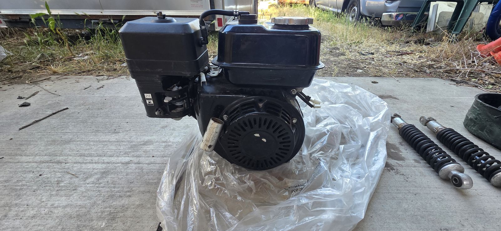 196cc Coleman Motor and Misc Mini-Bike Parts