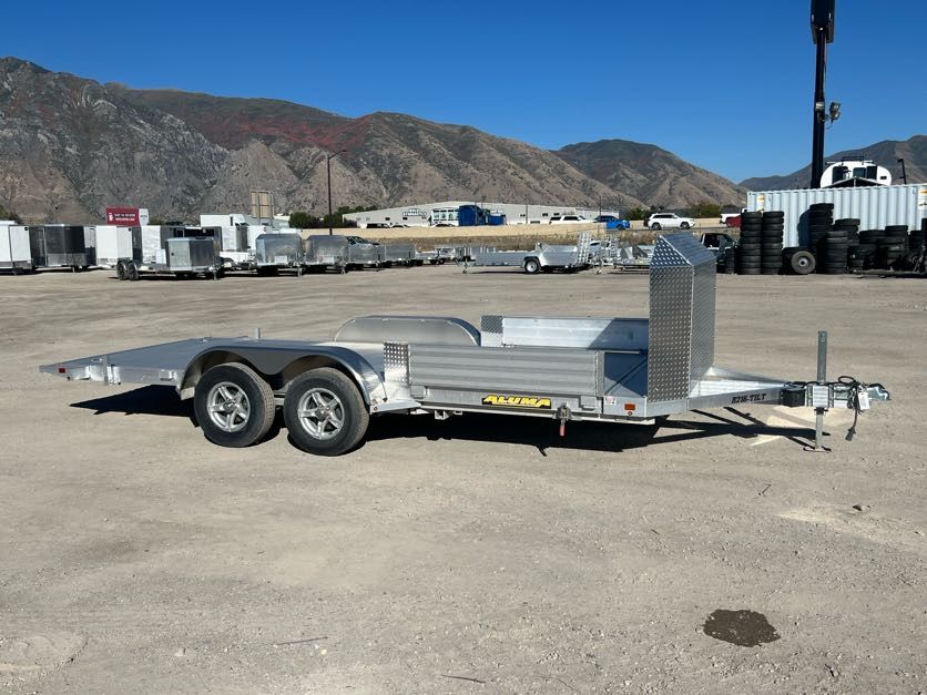 2027 Aluma 7X16 10K Anniversary Aluminum Tilt Flat