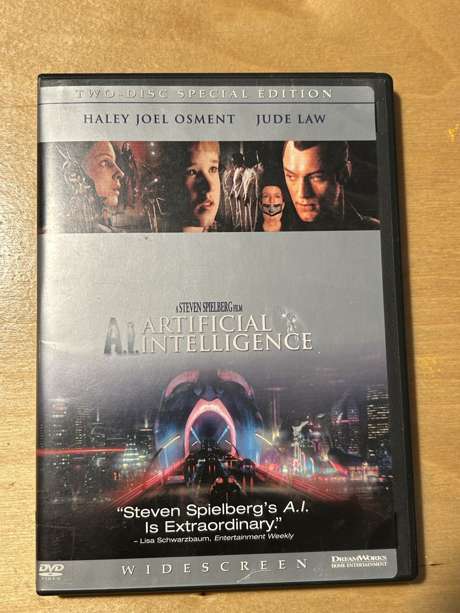 Artificial Intelligence- DVD Two Disk Special Addition 
