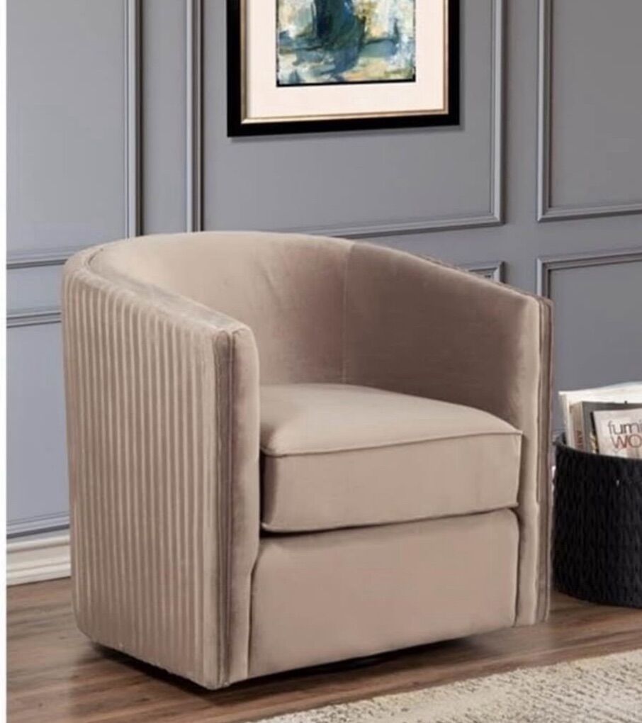 Alpine Furniture Maison Chair, Swivel NEW