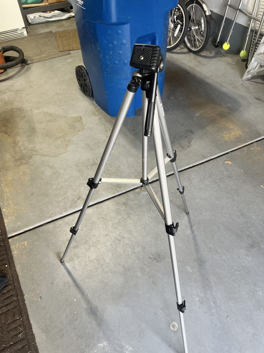 Samsonite Adjustable Camera Tripod with Pan/Tilt Head