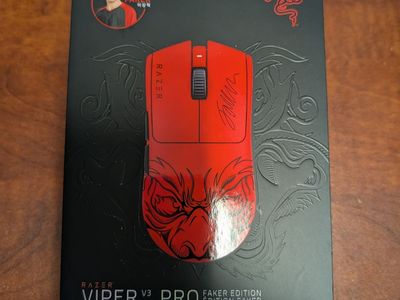 Faker edition Razer viper V3 pro mouse
