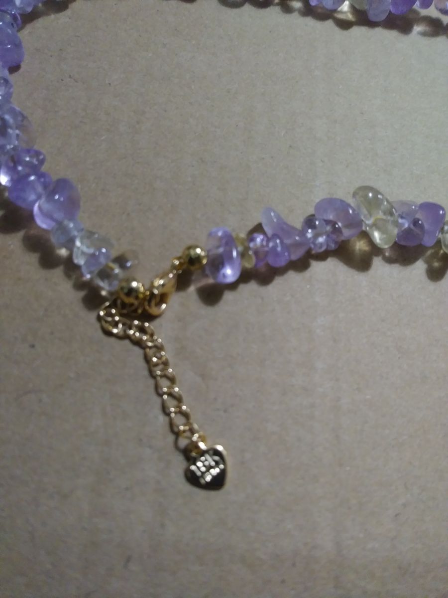 Amethyst necklace