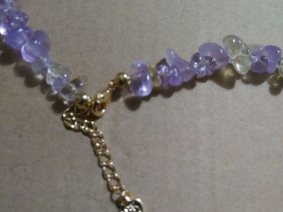 Amethyst necklace
