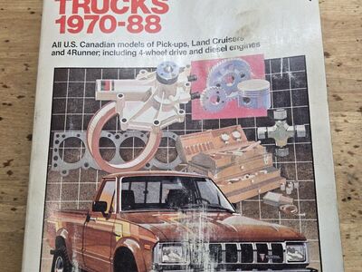 Toyota Truck Manual 70-88