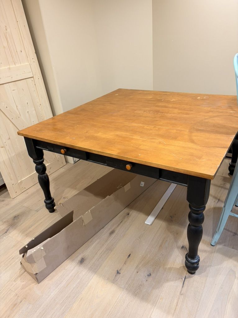 Solid Wood Kitchen Table