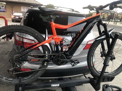 Giant trance E+3 Pro Full Suspension Electric Mountain Bike Black/Orange