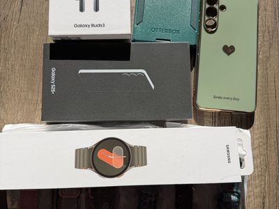 Samsung Galaxy S25+ Bundle with Galaxy Buds3, Watch, and Accessories