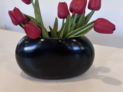Tulip Arrangement And Vase