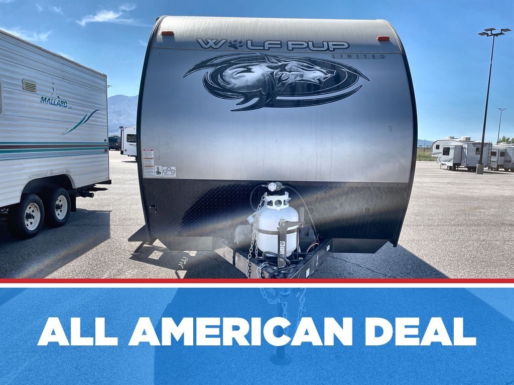 Used 2022 Forest River RV WOLF PUP 16BHS