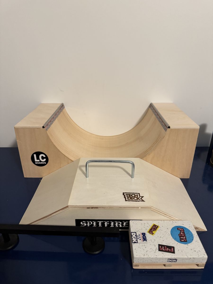 Fingerboard Setup Bundle- Ramps And Opsticles