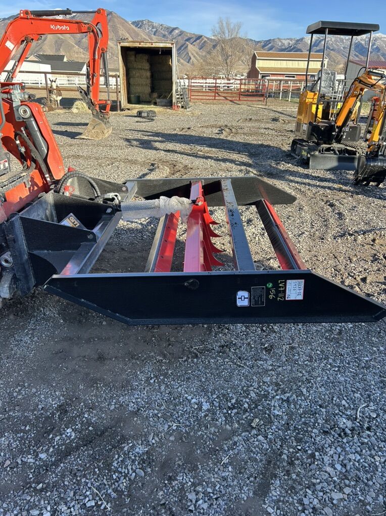 Skid Steer Land Planer And Ripper